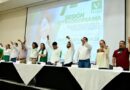 Entrega  PVEM constancia como candidata a la gubernatura de Veracruz, a la zacatecana Rocío Nahle