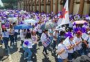 Elecciones 2024. Marcha de mujeres respaldan a la candidata oficial Rocío Nahle