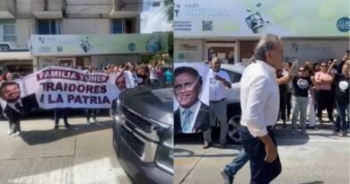 ¡La sombra de la traición! Llueven consignas y reproches contra Yunes Linares por trabajadores del PJF