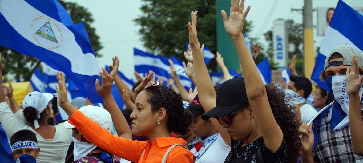 Nueva ley en Nicaragua acota “aún más a la sociedad civil y limita a la