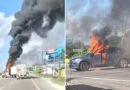 ¡Se repite el infierno en Tabasco! Pánico, balaceras, corte de rutas, matan a un policía e incendios