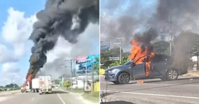 ¡Se repite el infierno en Tabasco! Pánico, balaceras, corte de rutas, matan a un policía e incendios