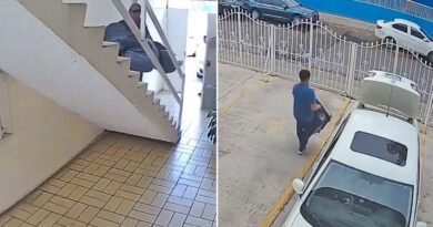 Video de seguridad exhibe a presunto asesino de su empleada de su restaurante en una zona despoblada  