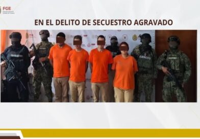 Caen cuatro presuntos sicarios con 60 kilos de cocaína ocultos en un tractocamión en Colima