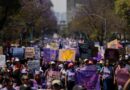 Marcha pacífica en el 8M exigen al gobierno elevan consignas para exigir “ni una hija menos” y “ni una madre rota más”   