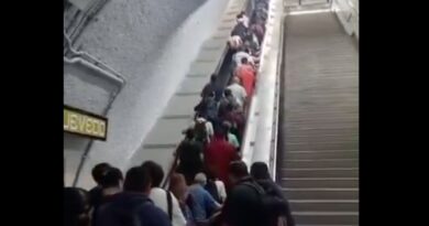Metro, el otro talón de Aquiles. Falla eléctrica en escalera de la línea 3 deja 11 lesionados       