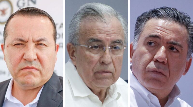 El espectáculo oficial: trio de morenistas acude a su cita con la FGR por acusación de EU por narcos