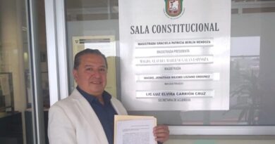 La batalla no ha terminado:  Vela Martínez presenta Juicio de Protección de Derechos Humanos