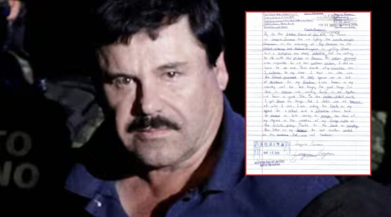 Lavado de culpas: “El Chapo” acusa al gobierno de México de la “ola de violencia”; implora su libertad