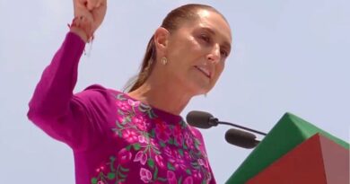 Sheinbaum retoma el discurso de su tutor AMLO: critica la injerencia de EU por proteger al narco