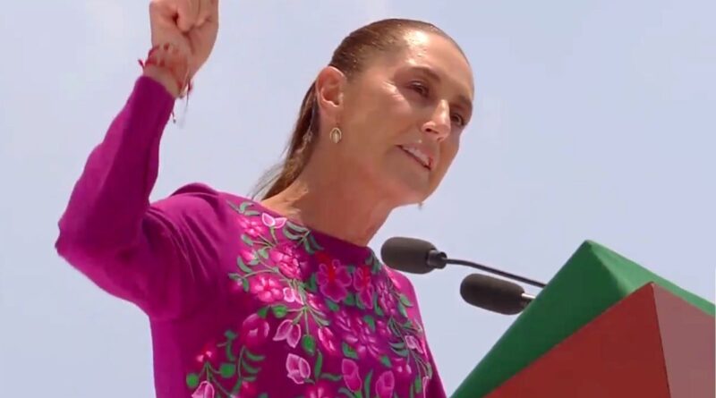 Sheinbaum retoma el discurso de su tutor AMLO: critica la injerencia de EU por proteger al narco