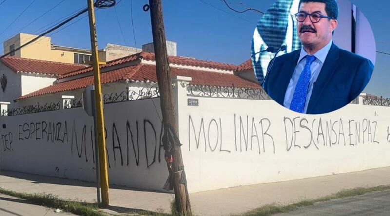 Vandalizan casa expropiedad de Esperanza Miranda adquirida por Javier Corrales en Cd. Juárez