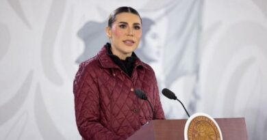 Gobernadora morenista admite audio donde buscar acuerdo con EU por probable acusación en su contra