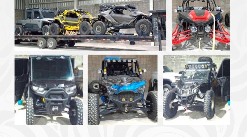 Operativo federal asegura 46 vehículos, armamento e inmuebles del Cártel del Pacífico en Durango  