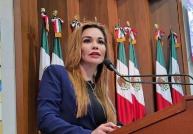 Seguridad federal y estatal a la diputada local priista que le dejaron una corona fúnebre en su casa   