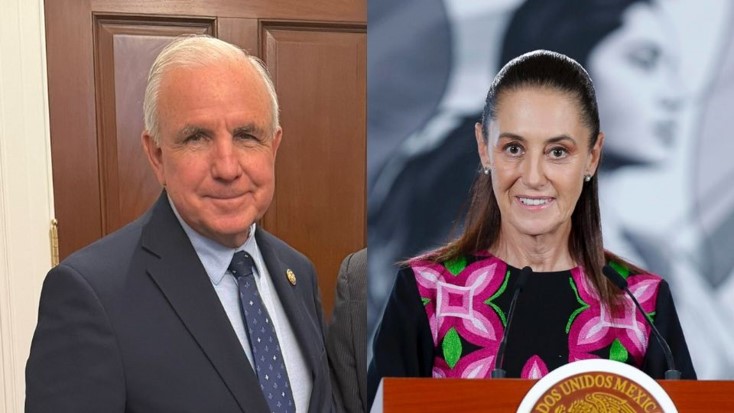 Congresista denuncia a Sheinbaum de sabotear la política de presión de Trump contra la dictadura de Cuba
