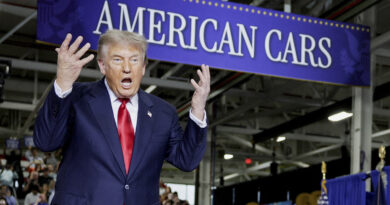 La burla y la sátira de Washington: Trump reitera que atrajo la inversión automotriz de ‘Mé-ji-jo’