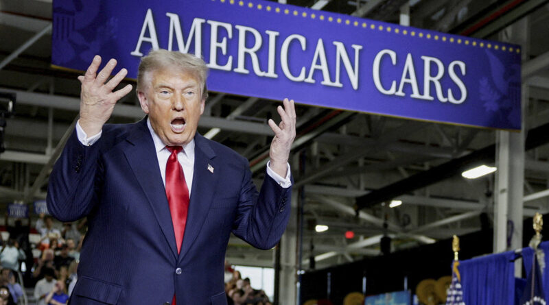 La burla y la sátira de Washington: Trump reitera que atrajo la inversión automotriz de ‘Mé-ji-jo’