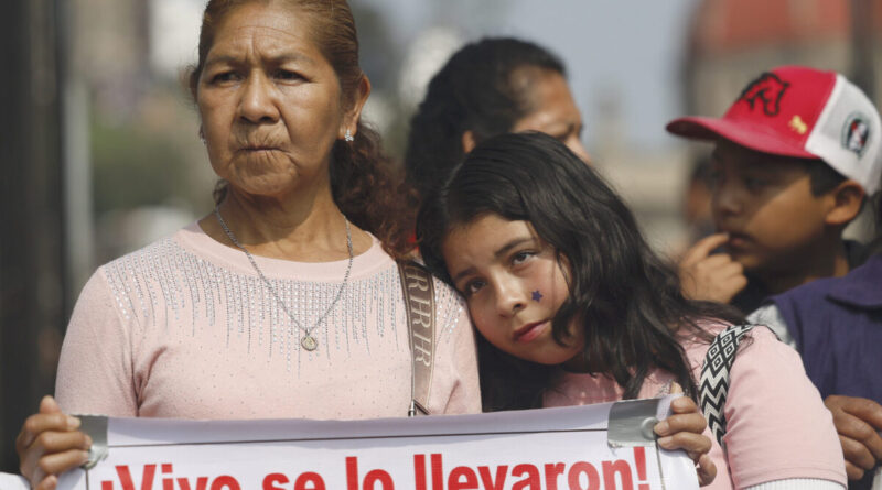 165 mil menores de edad y familiares dejan las desapariciones en México como víctimas indirectas