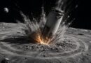 La basura espacial ya golpea la Luna: un cohete de SpaceX habría dejado un cráter de 18 metros