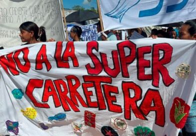Comunidades étnicas realizan marchas protestas de Chiapas en oposición a la autopista Palenque-Ocosingo