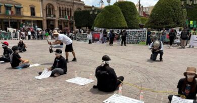 Marcha protesta de colectivos en 5 municipios de Guanajuato para exigir justicia por los desaparecidos