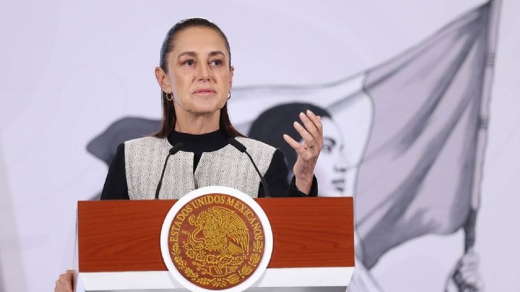 Con protestas y consignas del magisterio en Oaxaca Sheinbaum acepta reunión con la Sección 22 de la CNTE