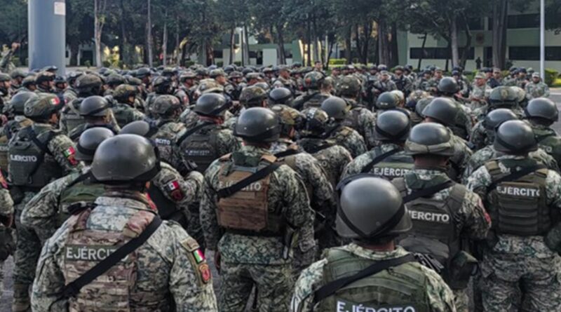 Resguardan producción integral del aguacate 1,500 militares más los 8 mil que operan en Michoacán   