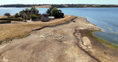 Sequía revela un pueblo sumergido en Europa