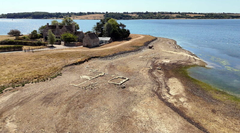 Sequía revela un pueblo sumergido en Europa