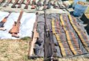 Hallan arsenal enterrado en Rosario: casi 70 armas y miles de cartuchos ocultos en tambos