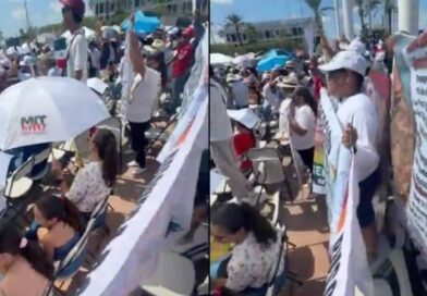 Madres buscadoras confrontan a Sheinbaum en Baja California Sur y exigen respuestas por desaparecidos