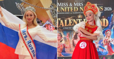 “A los 50 la vida comienza”: rusa gana concurso internacional de belleza en India y se lleva la corona
