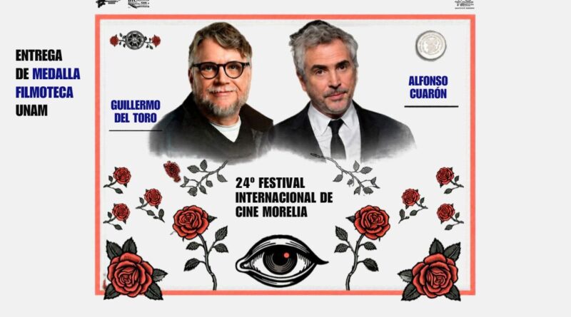 Del Toro y Cuarón serán homenajeados por la UNAM en el Festival de Cine de Morelia