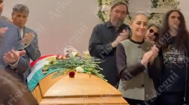 Presidenta encabeza guardia de honor a Cuauhtémoc Cárdenas durante homenaje póstumo (Video)