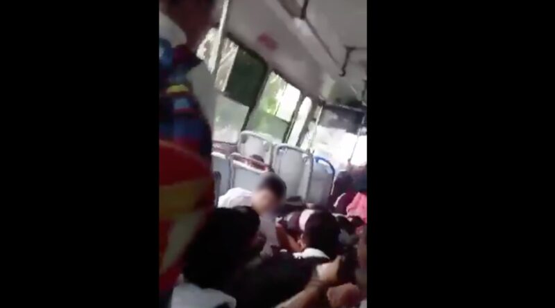Sicarios disparan contra autobús de estudiantes en Sinaloa y desatan pánico entre menores (Video)