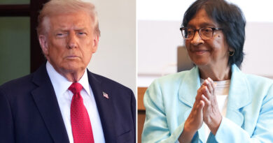 Trump desdeña a la ganadora del Nobel de la Paz y la acusa de favorecer a Hamás y atacar a EU e Israel